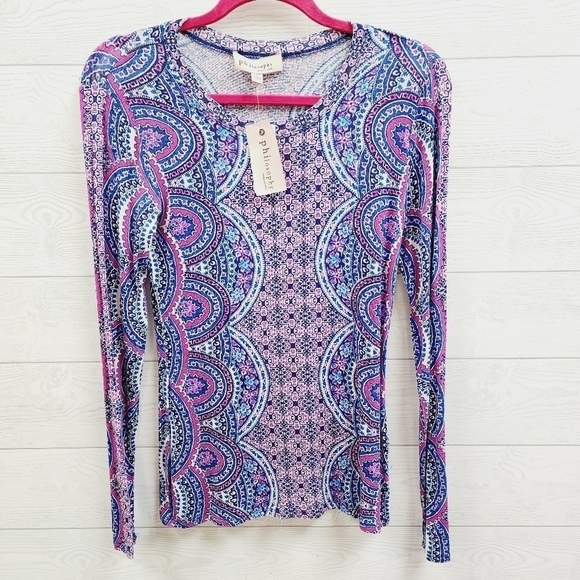 Philosophy Tops - Philosophy Soft Long Sleeve Top